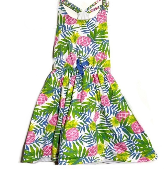 pineapple print sundress